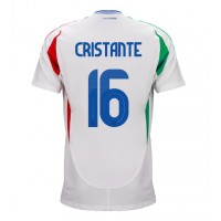 Echipament fotbal Italia Bryan Cristante #16 Tricou Deplasare European 2024 maneca scurta